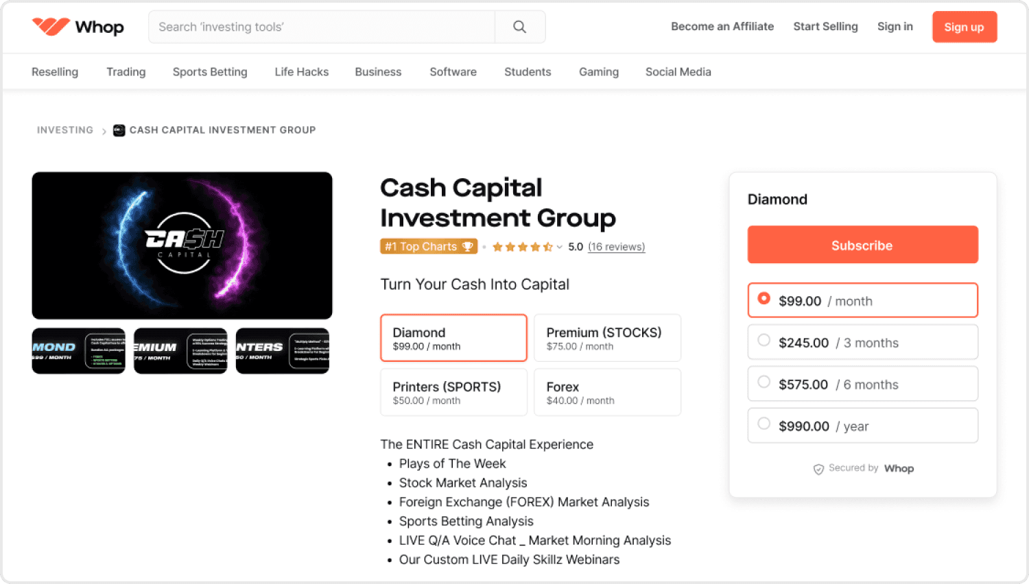 Cash Capital